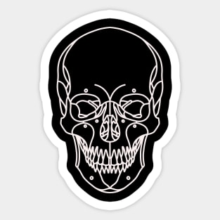 Skull Sticker